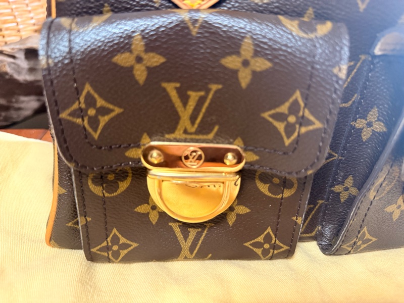 LV 經典原花雙口袋烏瑪舒曼手提包-M40026-15