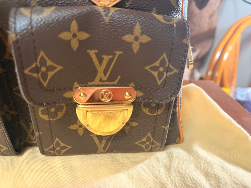 LV 經典原花雙口袋烏瑪舒曼手提包-M40026-16