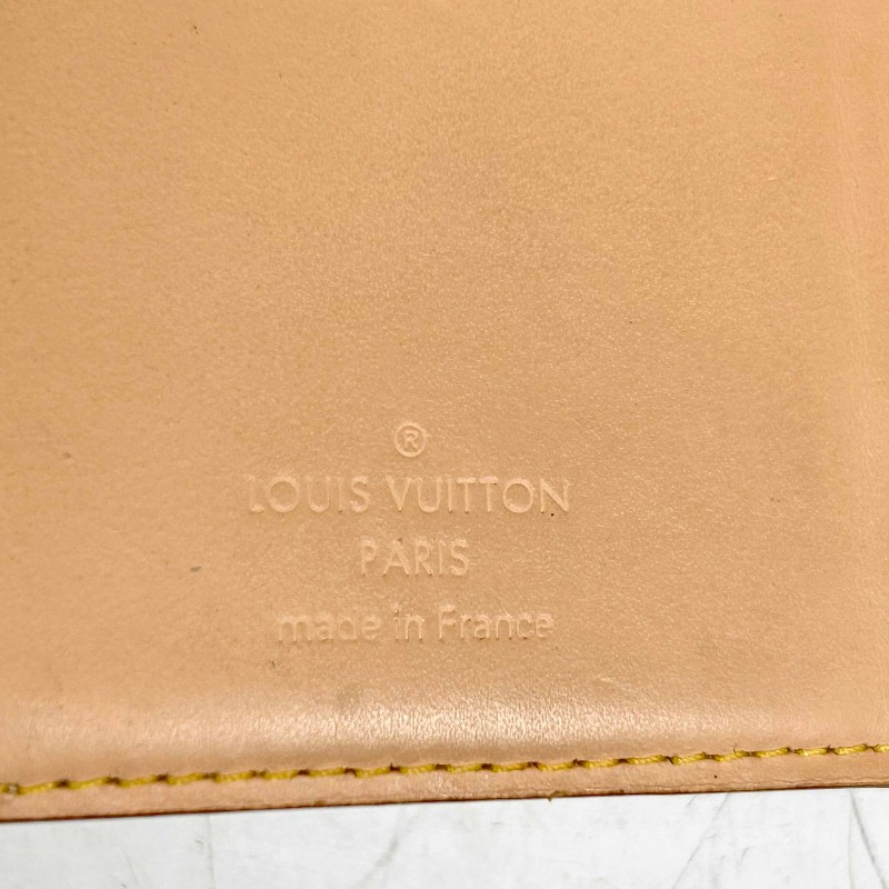 LV Louis Vuitton路易威登白三彩錢包-2