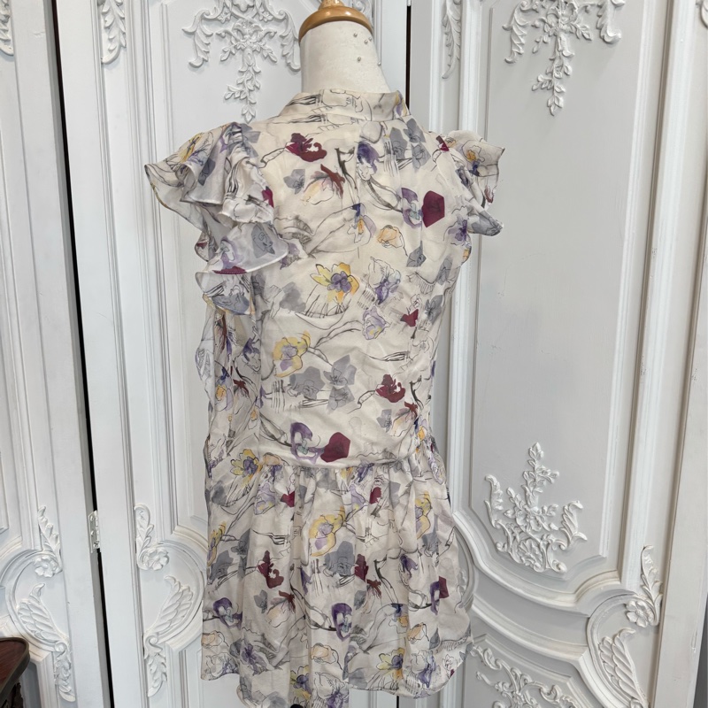 《新歡舊愛》正品CHLOE絲質浪漫印花上衣F40（SM）-2