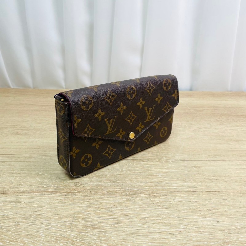 專櫃價3.4折！路易威登/Louis Vuitton  老花三合一鏈條包 單肩斜挎包 小巧精緻-2