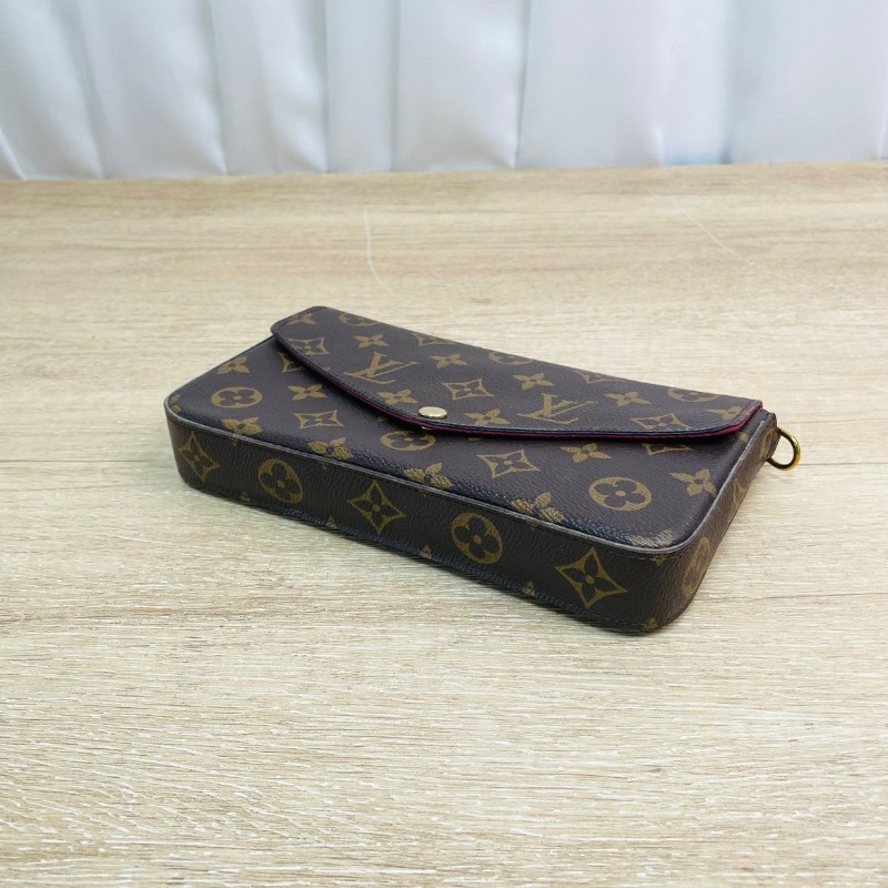 專櫃價3.4折！路易威登/Louis Vuitton  老花三合一鏈條包 單肩斜挎包 小巧精緻-7