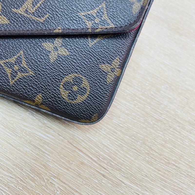 專櫃價3.4折！路易威登/Louis Vuitton  老花三合一鏈條包 單肩斜挎包 小巧精緻-13