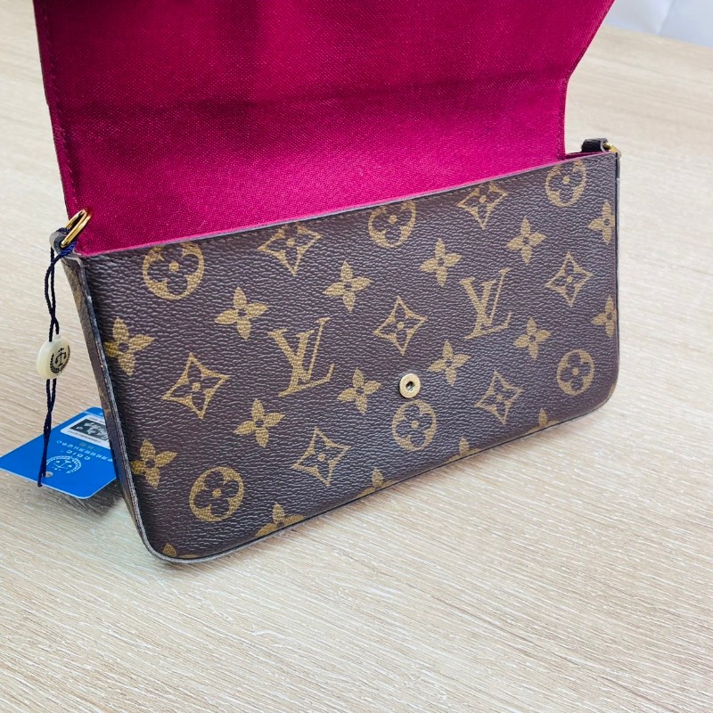 專櫃價3.4折！路易威登/Louis Vuitton  老花三合一鏈條包 單肩斜挎包 小巧精緻-23