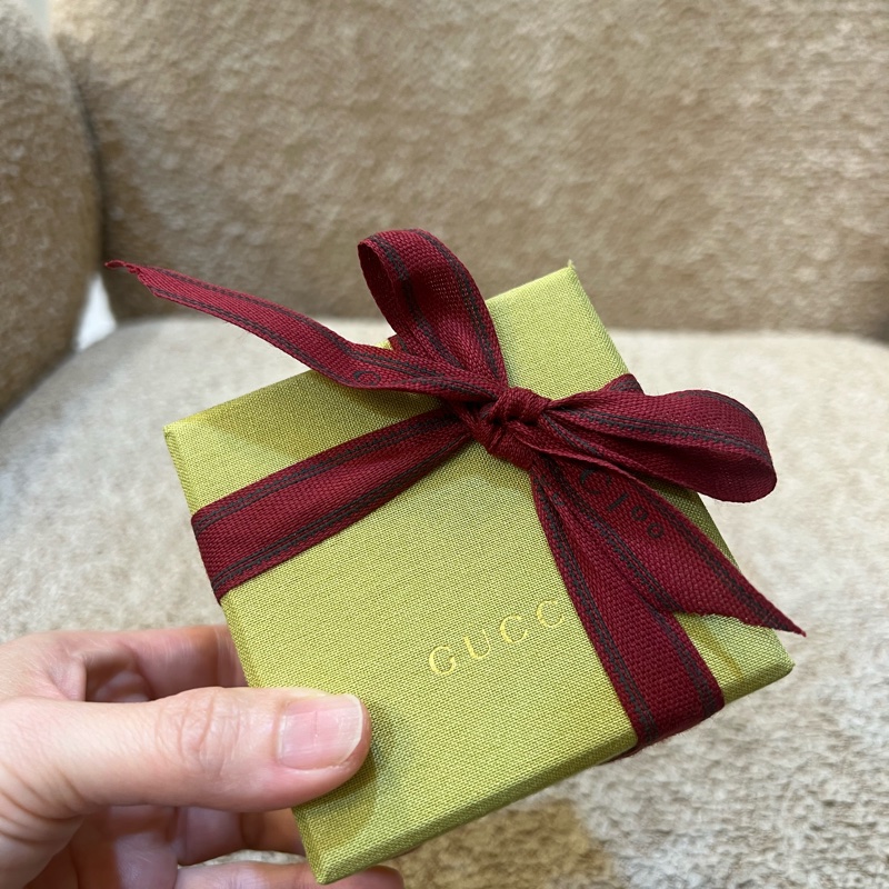 GUCCI復古金珍珠項鍊-4