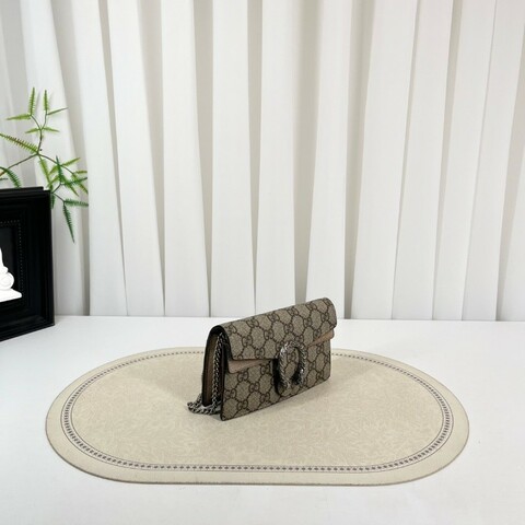 GUCCI古馳  酒神mini 鏈條單肩斜挎包 小巧精緻 氣質百搭 也可當作手拿包