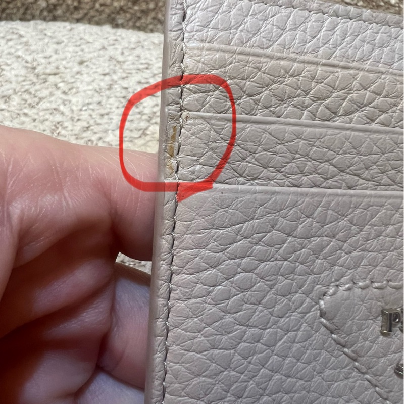 PRADA粉色卡夾-16