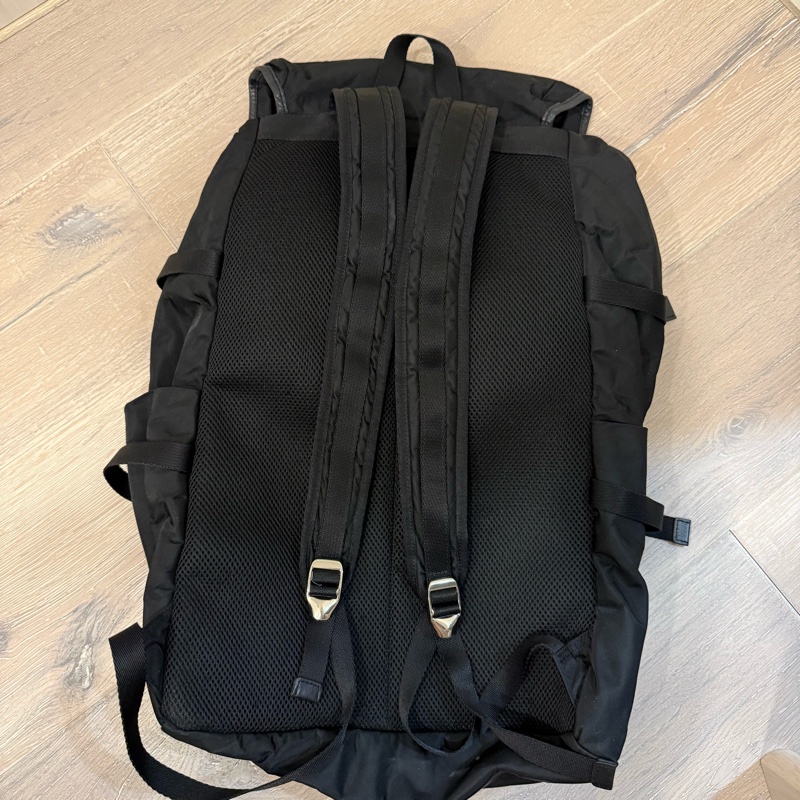 agnes b.  經典款 Voyage 高磅數尼龍 後背包 backpacks  Sport b. b. Homme 小b-1