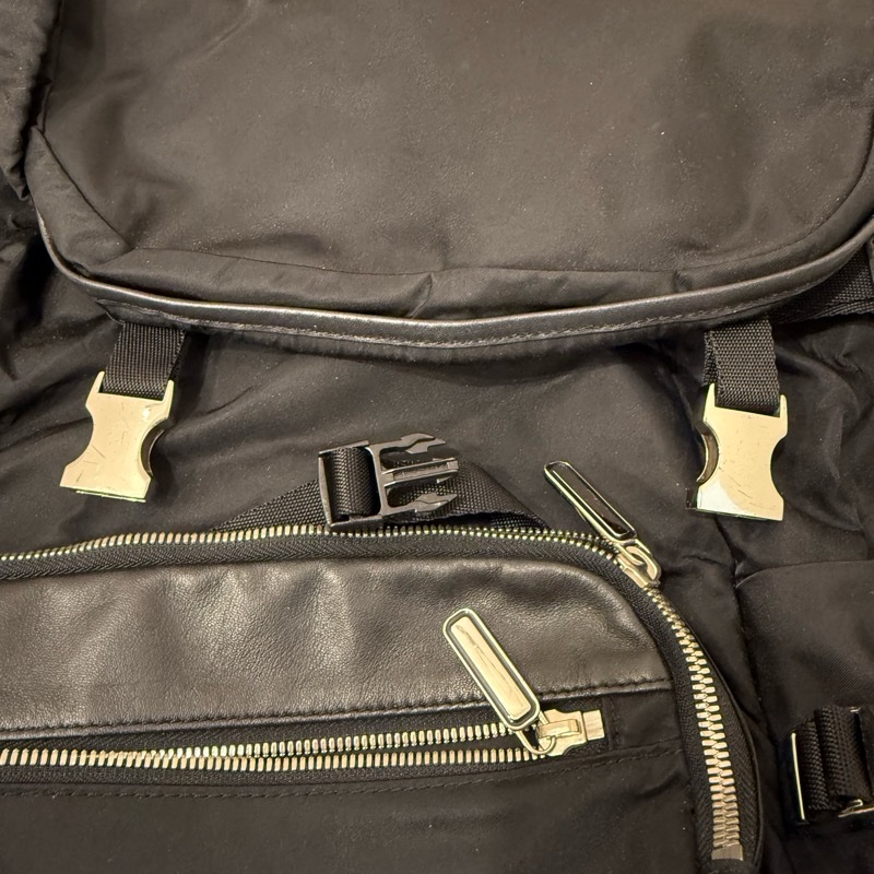 agnes b.  經典款 Voyage 高磅數尼龍 後背包 backpacks  Sport b. b. Homme 小b-3