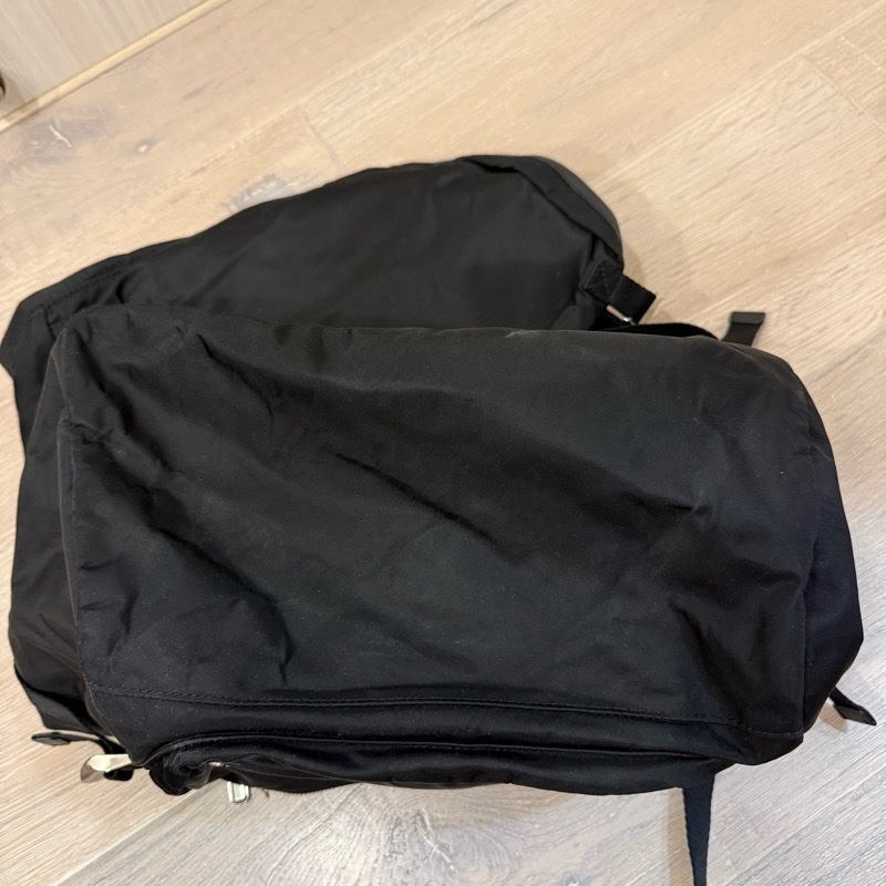 agnes b.  經典款 Voyage 高磅數尼龍 後背包 backpacks  Sport b. b. Homme 小b-4