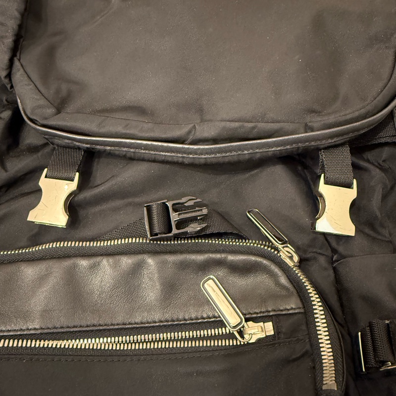 agnes b.  經典款 Voyage 高磅數尼龍 後背包 backpacks  Sport b. b. Homme 小b-9