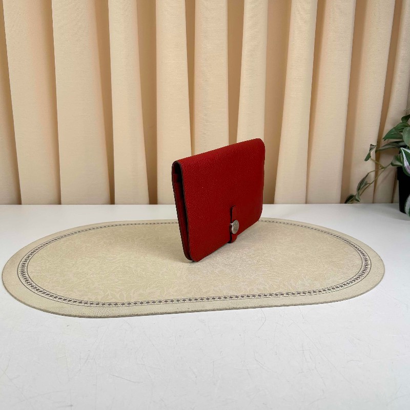 愛馬仕 T刻 Hermes愛馬仕 DogonDuo子母錢包 皮質柔軟細膩 上手氣質顯白 百搭不挑人-4