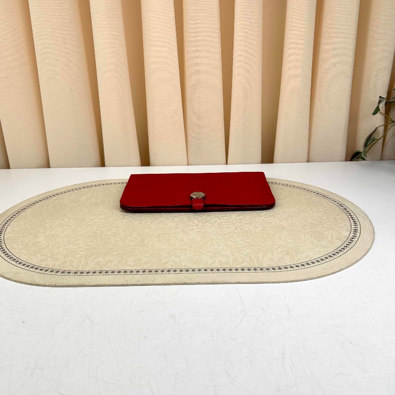 愛馬仕 T刻 Hermes愛馬仕 DogonDuo子母錢包 皮質柔軟細膩 上手氣質顯白 百搭不挑人-8