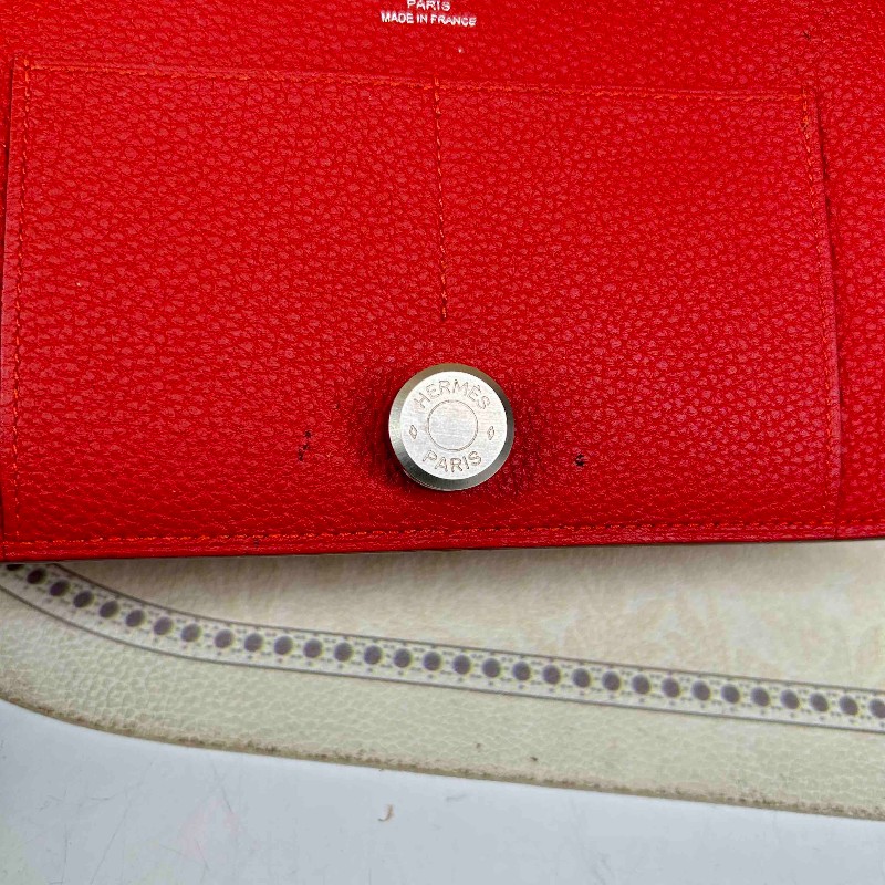 愛馬仕 T刻 Hermes愛馬仕 DogonDuo子母錢包 皮質柔軟細膩 上手氣質顯白 百搭不挑人-21