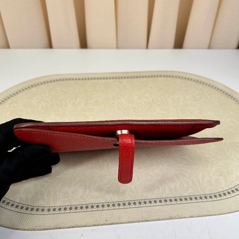 愛馬仕 T刻 Hermes愛馬仕 DogonDuo子母錢包 皮質柔軟細膩 上手氣質顯白 百搭不挑人-23