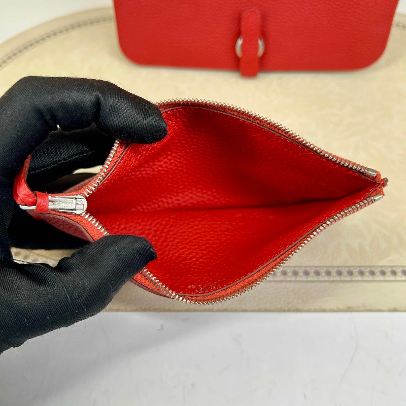 愛馬仕 T刻 Hermes愛馬仕 DogonDuo子母錢包 皮質柔軟細膩 上手氣質顯白 百搭不挑人-24