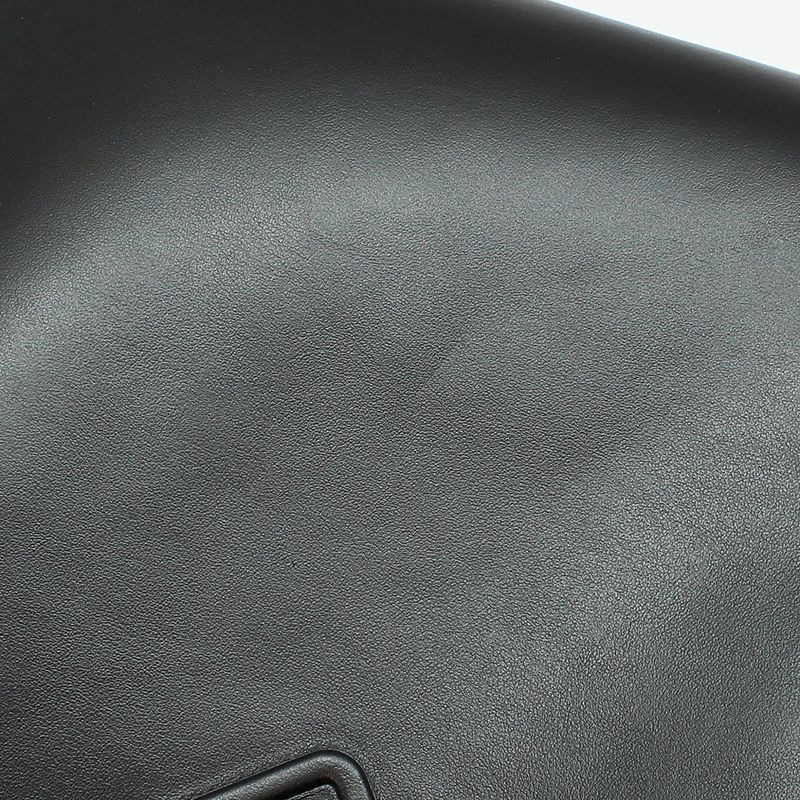 【包稅】PRADA 1BA332 黑色柔軟小牛皮三角形標誌單肩斜背包-5