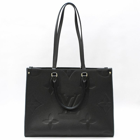 【包稅】LOUIS VUITTON Monogram Empreinte OnTheGo MM 單肩包 M45595