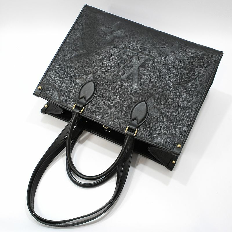 【包稅】LOUIS VUITTON Monogram Empreinte OnTheGo MM 單肩包 M45595-3