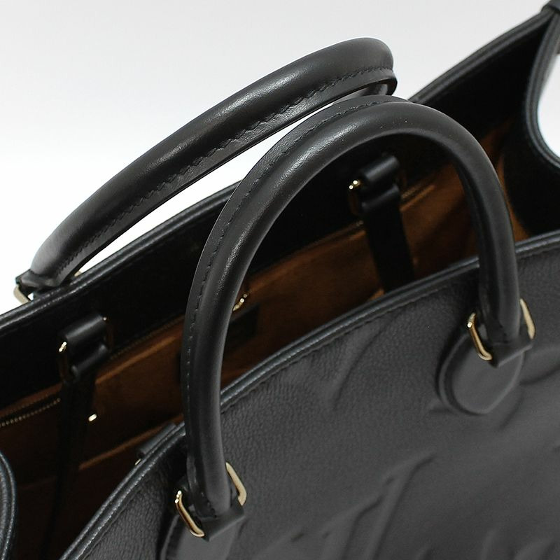 【包稅】LOUIS VUITTON Monogram Empreinte OnTheGo MM 單肩包 M45595-6