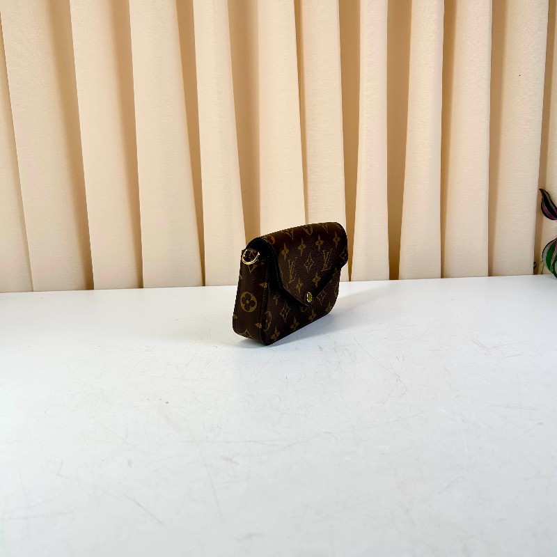 LV路易威登 felicie 新款三合一 老花綠色肩帶 芯片款 顏色氣質顯白 經典款-3