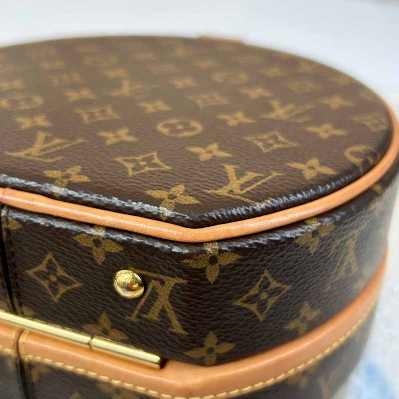 LV路易威登硬圓餅中號老花  經典老花配色 單肩斜挎都可以 日常通勤 出門凹造型都很百搭-11