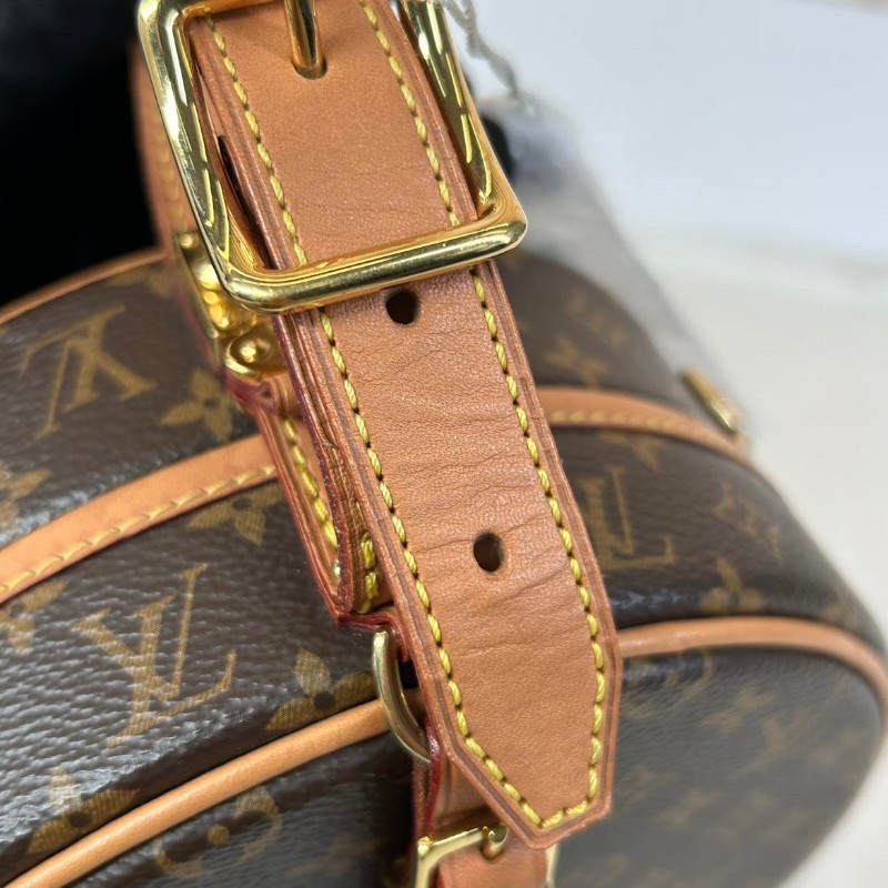 LV路易威登硬圓餅中號老花  經典老花配色 單肩斜挎都可以 日常通勤 出門凹造型都很百搭-24