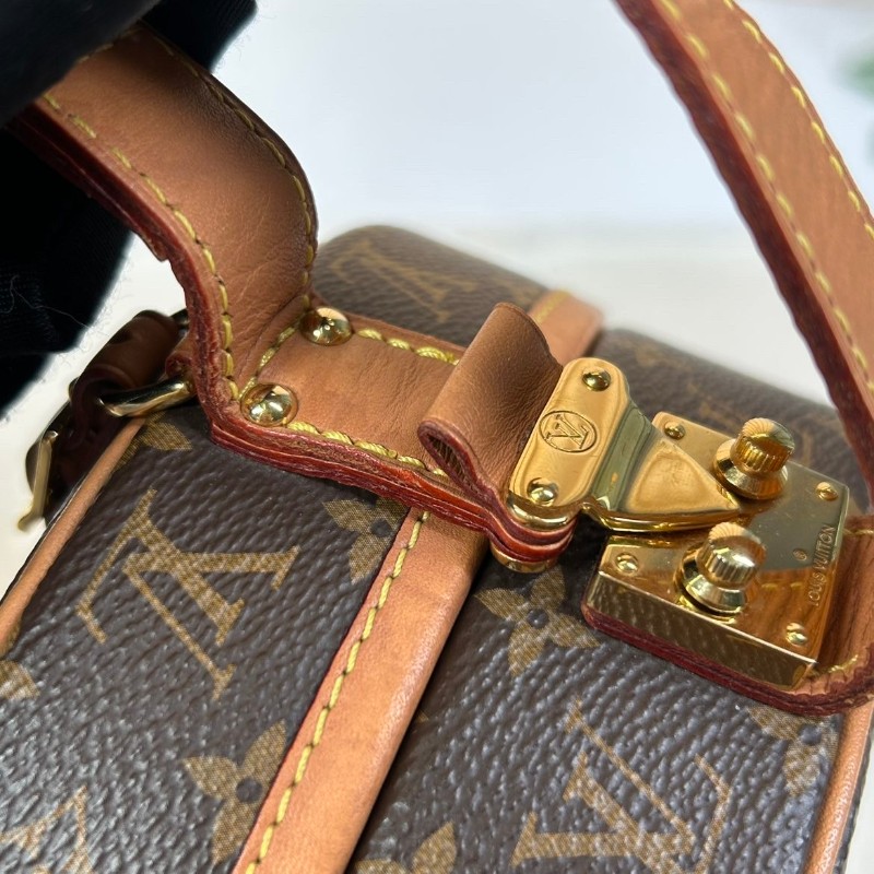 LV路易威登硬圓餅中號老花  經典老花配色 單肩斜挎都可以 日常通勤 出門凹造型都很百搭-26