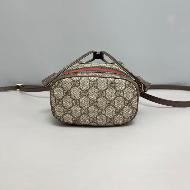 Gucci古馳Ophidia老花迷你水桶包-4