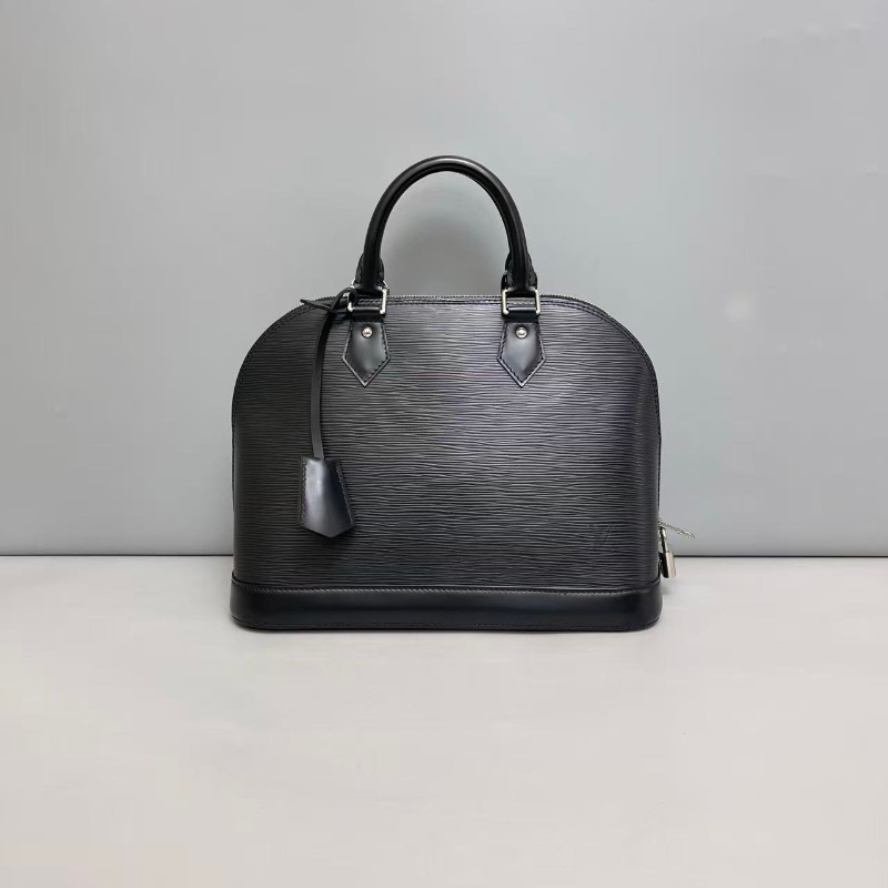 LV路易威登Alma小號黑色水波纹貝殼包-0