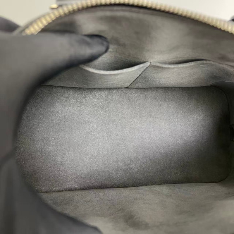 LV路易威登Alma小號黑色水波纹貝殼包-8