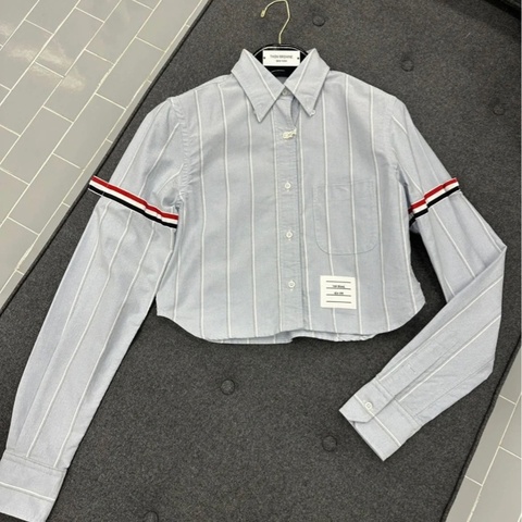 Thom Browne 女款  灰藍色 襯衫#38 40 42
