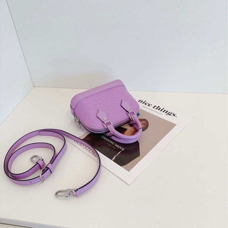 LV Alma nano 薰衣草色-4