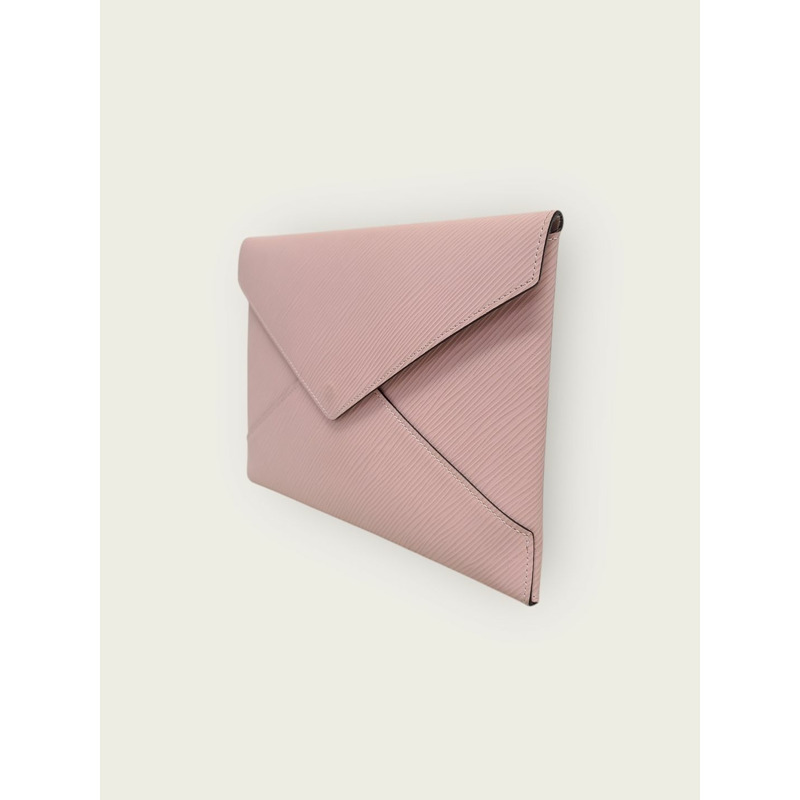 【包稅】LOUIS VUITTON Epi 多色剪紙三片式手拿包-2