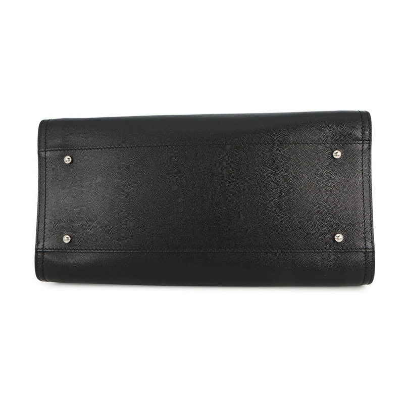 香奈兒 Deauville 手提包，飾有 Coco 標誌和鉚釘，A57069，兩用，黑色-2