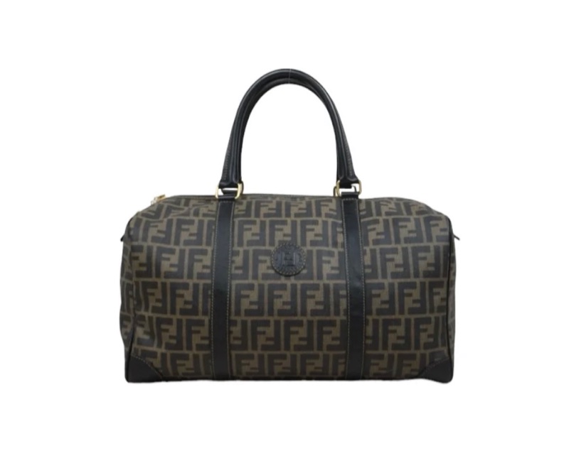 「JL精品代購」9新 FENDI 波士頓40 手提包-2