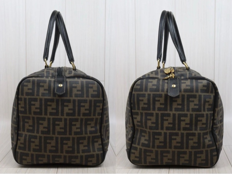 「JL精品代購」9新 FENDI 波士頓40 手提包-4