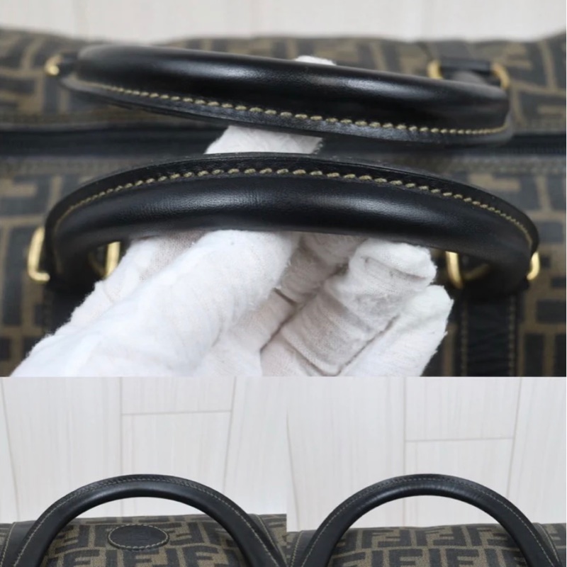 「JL精品代購」9新 FENDI 波士頓40 手提包-6