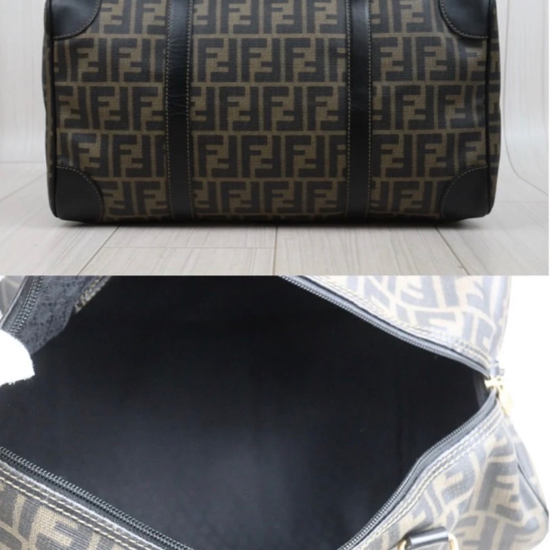 「JL精品代購」9新 FENDI 波士頓40 手提包-7