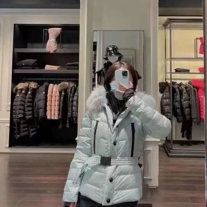 Moncler Grenoble系列天藍色短款修身 連帽羽絨服外套3碼 胸圍104衣長60 99新配件塵袋衣架-0