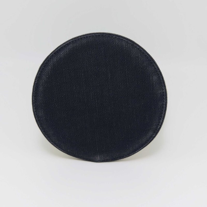 BALENCIAGA 黑白帆布肩背斜背水桶包15*22*15 98新配件塵袋-2