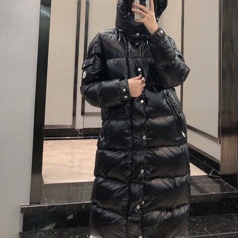 Moncler Hanoverian 黑色長款男款羽絨外套2碼 肩寬48.5cm衣長106cm胸圍61.5cm 99新配件塵袋衣架
