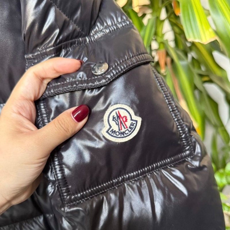 Moncler Hanoverian 黑色長款男款羽絨外套2碼 肩寬48.5cm衣長106cm胸圍61.5cm 99新配件塵袋衣架-4