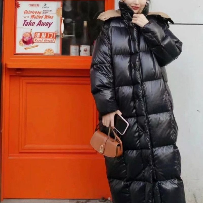 Moncler 24年新款Parnaiba長款黑金羽絨外套3碼胸圍120肩寬52衣長130 98新配件塵袋衣架-0