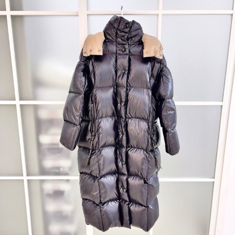 Moncler 24年新款Parnaiba長款黑金羽絨外套3碼胸圍120肩寬52衣長130 98新配件塵袋衣架-1