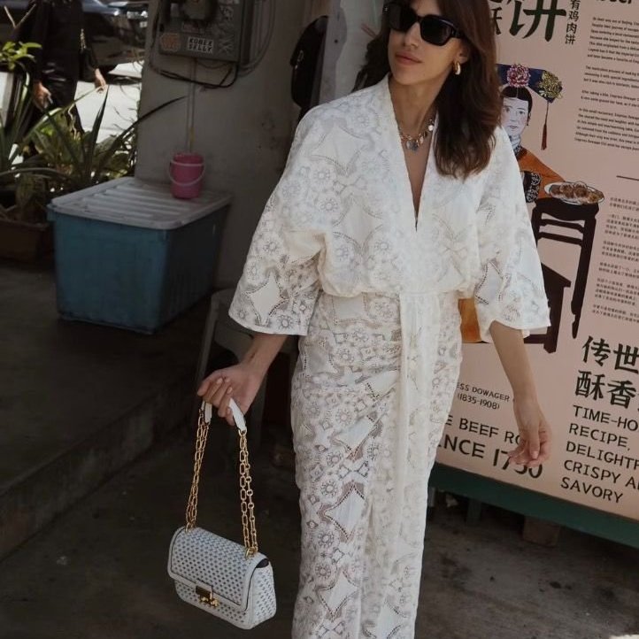 BV 皮革水蛇皮肩背斜背包25*14*10.5 98新配件塵袋鏡子-0