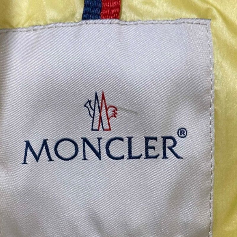 Moncler argo新款奶白色飛行員羽絨外套 1碼 99新配件塵袋衣架-2
