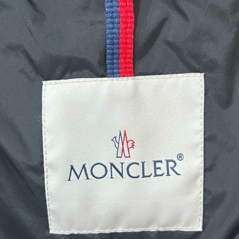 Moncler Jasminum灰色徽標貼飾羽絨外套0碼 99新配件塵袋衣架-5