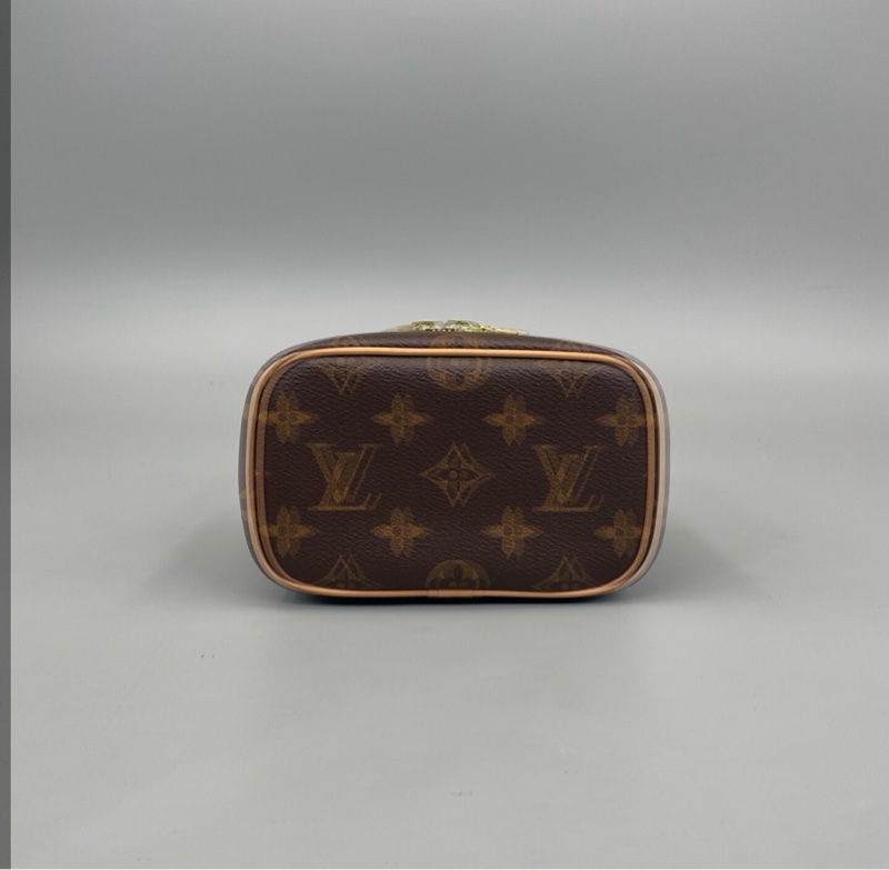 【99%新✨大全套✨有購證】LV 老花Nice Nano化妝盒手提斜挎包-2