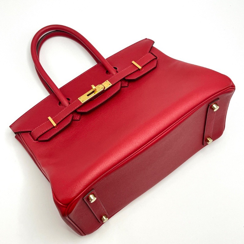 HERMES 金扣 birkin30手提包30*24*17 99新配件塵袋鎖鑰匙雨衣購證-3